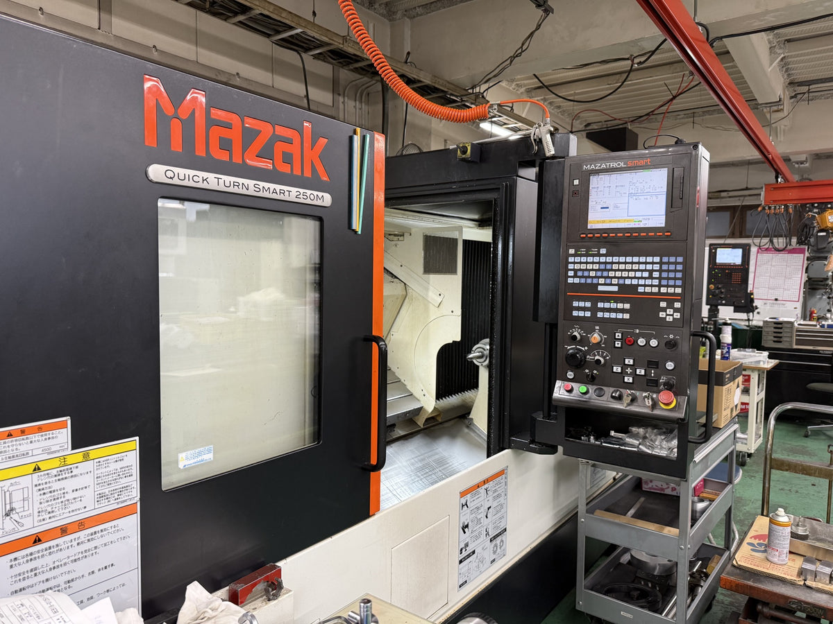Tosho Seiko factory — Mazak Quick Turn Smart 250M lathe